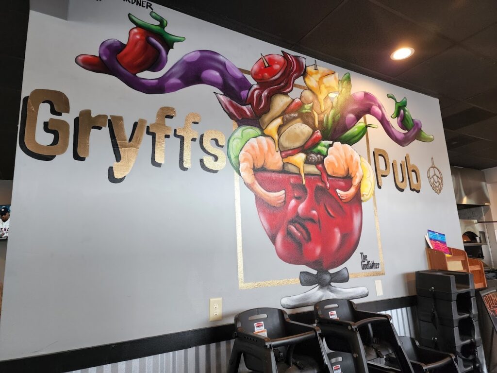 mural on wall