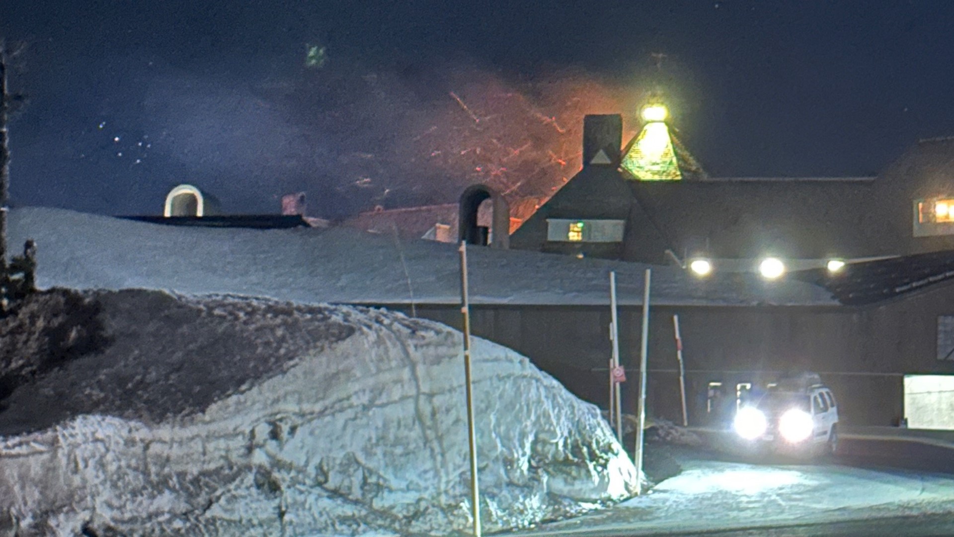 timberlinelodge timberline lodge fire