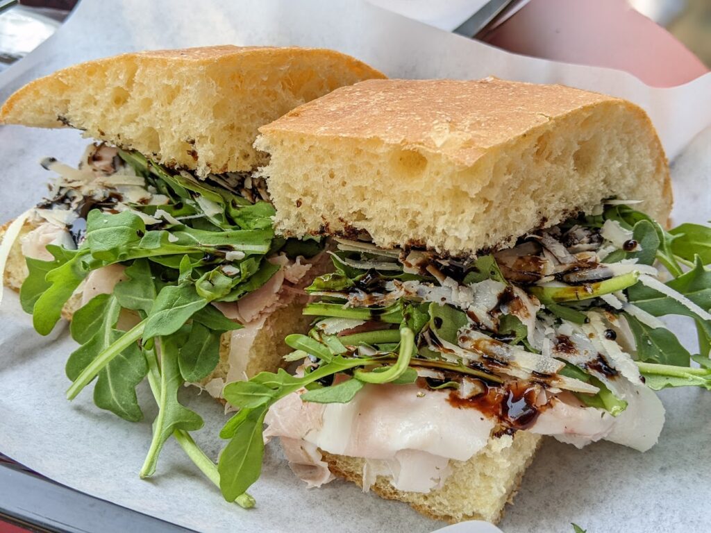 focaccia sandwich
