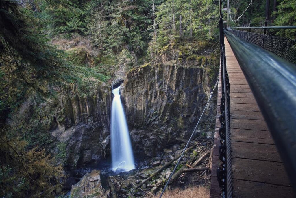 Drift Creek Falls in Oregon