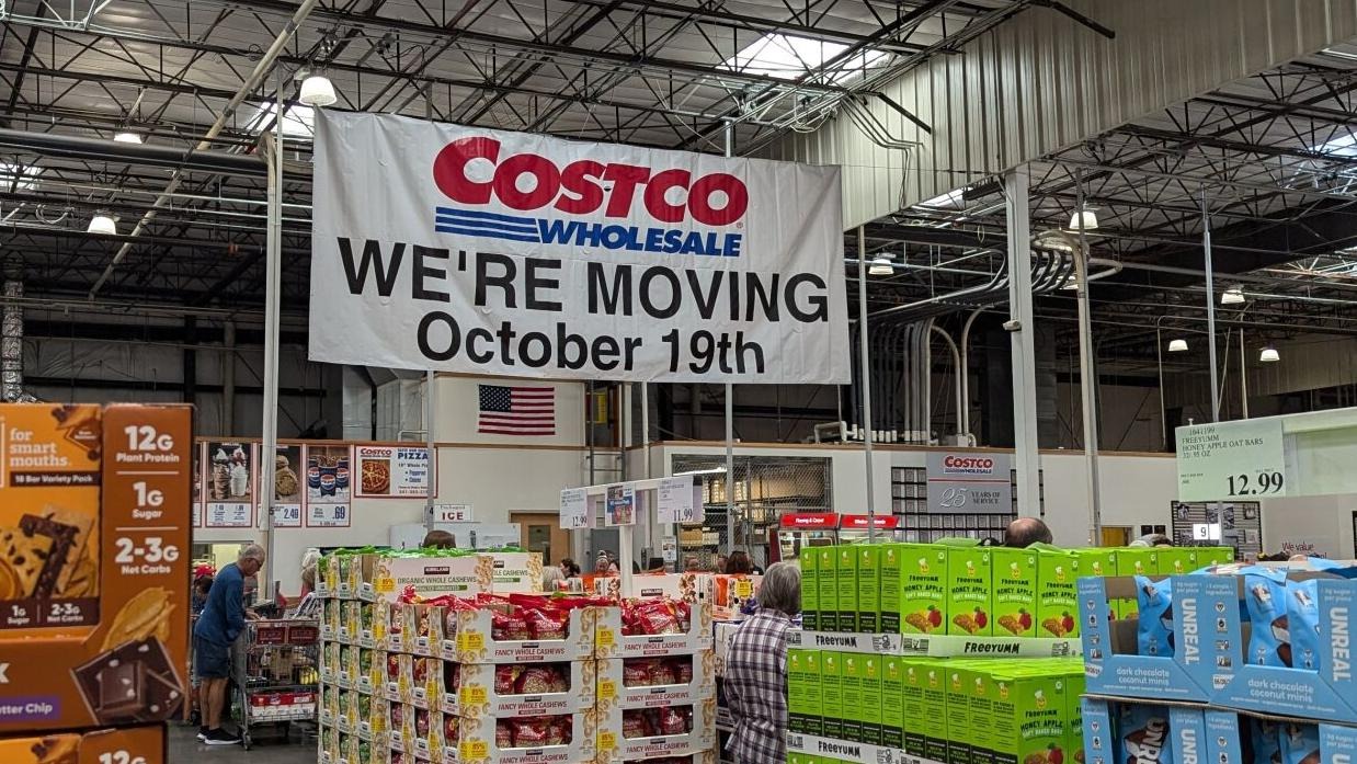 costco moving costco moving sign