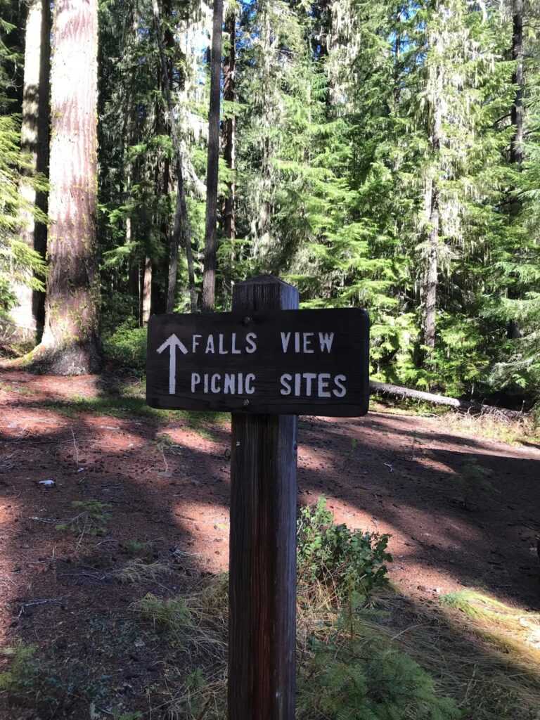 Trail head