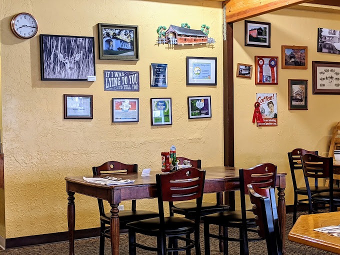Covered Bridge Cafe interior