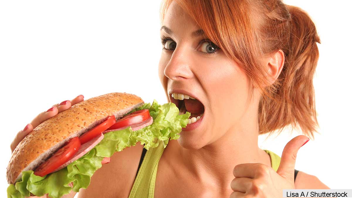 woman_eating_sammy woman eating subway