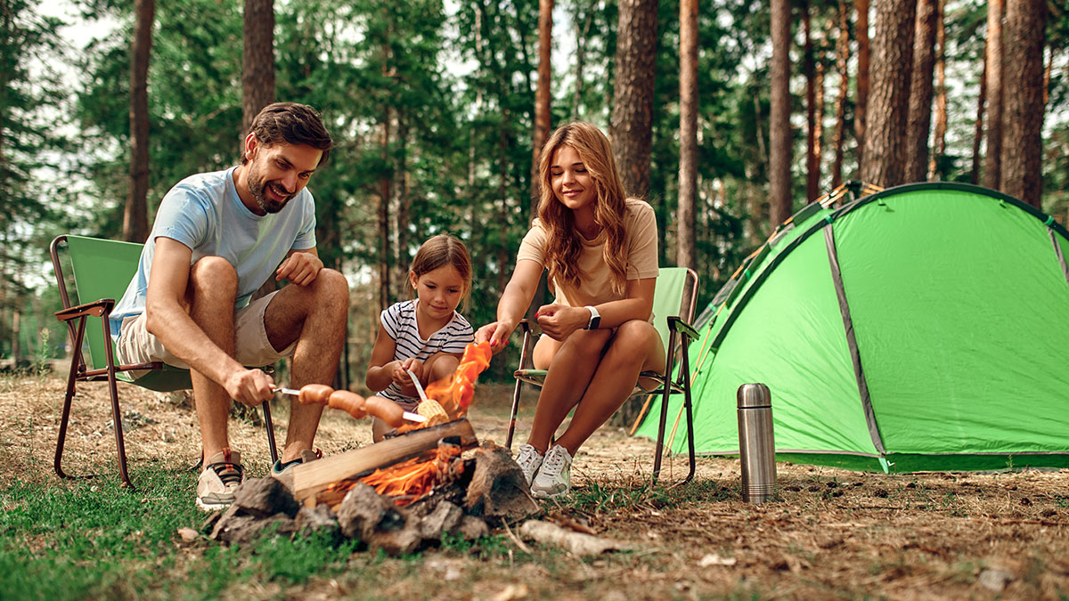 camping-oregon Happy Oregon family camping