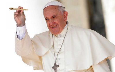 Pope Urges Stoners for Christ to Blaze Responsibly This Easter Sunday
