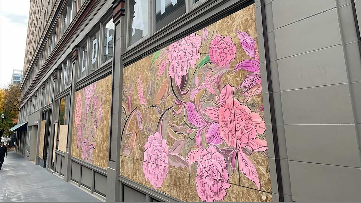 prerty-flower-plywood floral plywood portland oregon