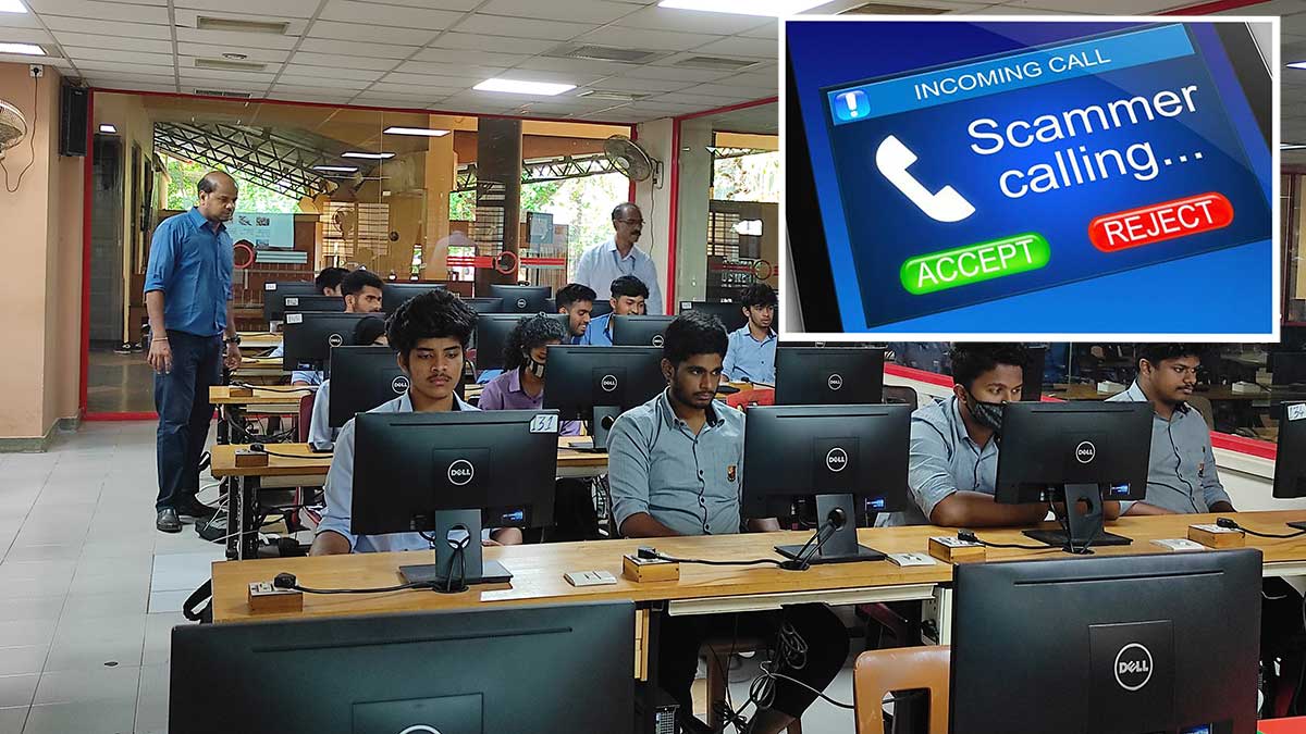 scam_callers_india scam callers from a call center in India