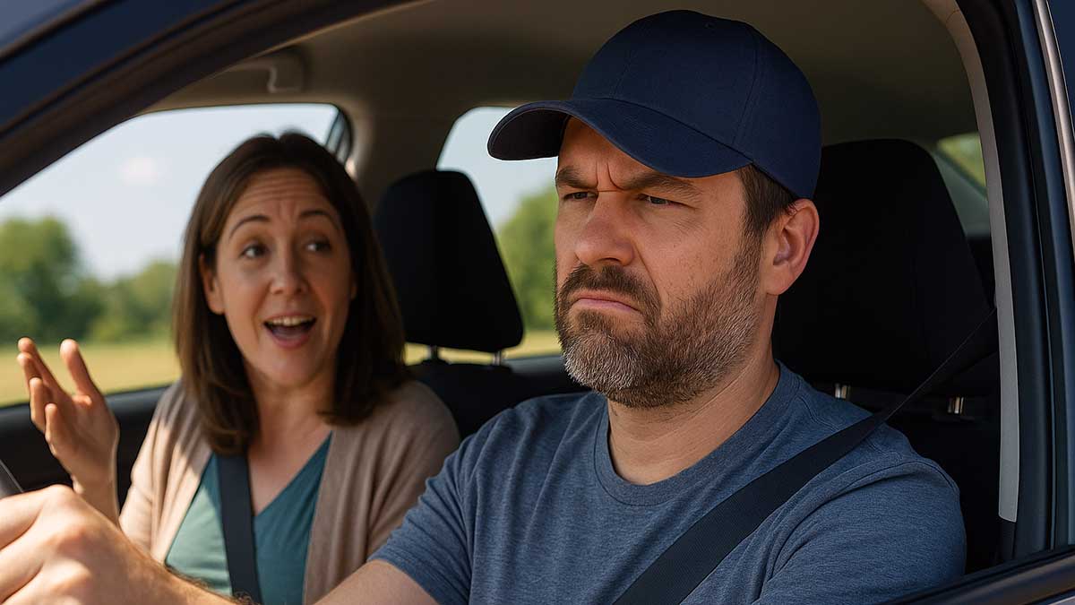 skynyrd wife annoying husband in car