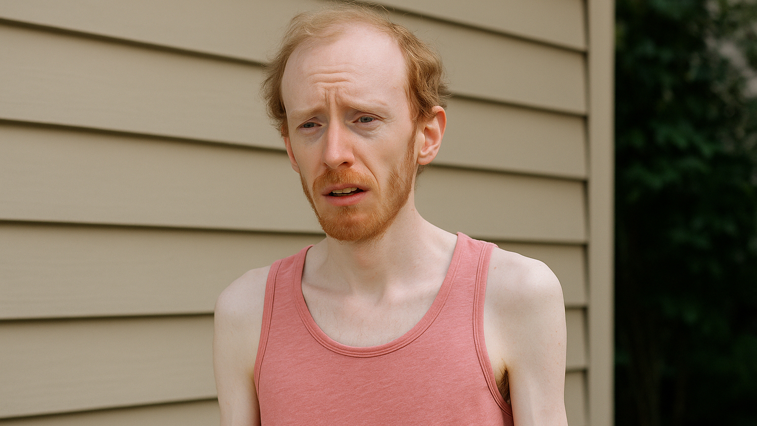 too_soon_tanktop A pale Oregon showing off his tank top