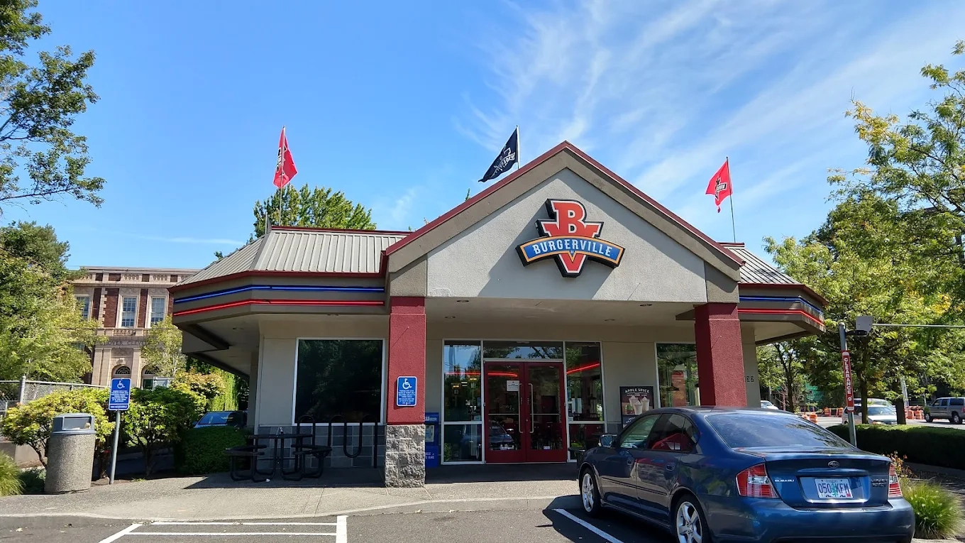Burgerville Grand Opening Bend Oregon.Photo by Vlad Gritsan via Google Local A Burgerville in Oregon.