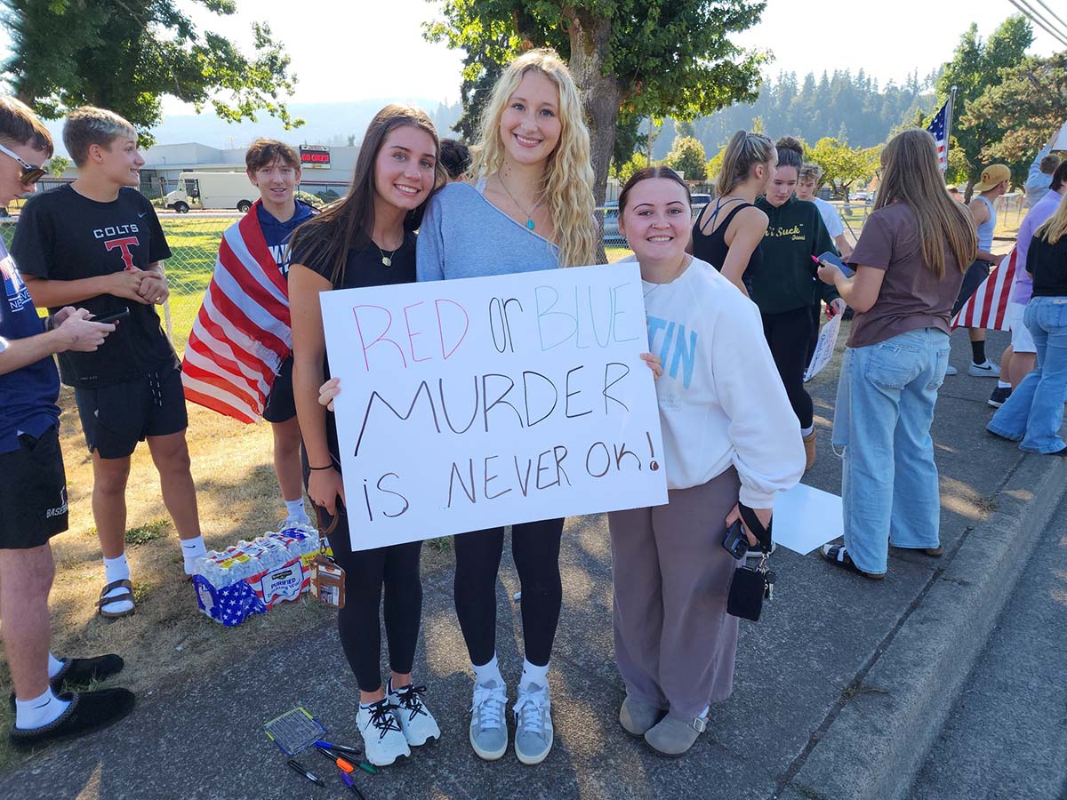 Thurston High School Protest 50 Thurston High Protest Sept 17, 2025