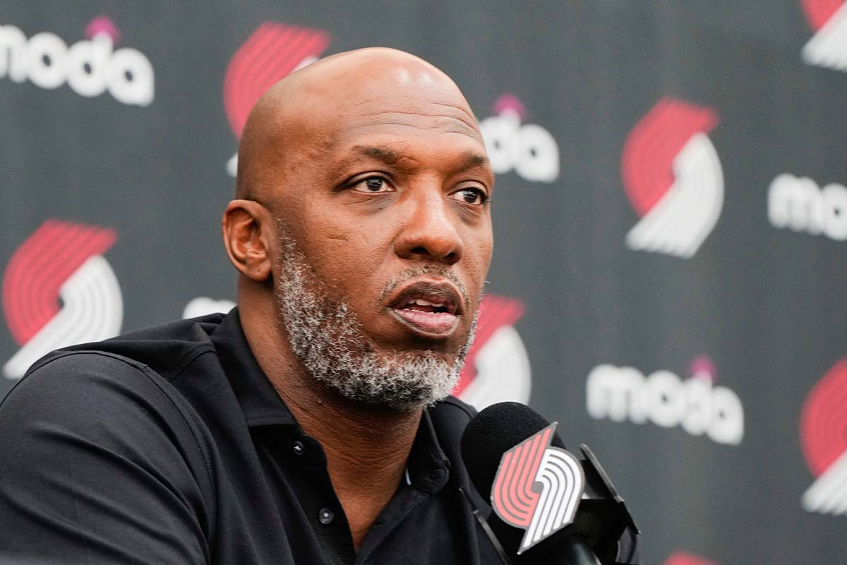 Trail Blazers Draft Basketball Chauncey Billups