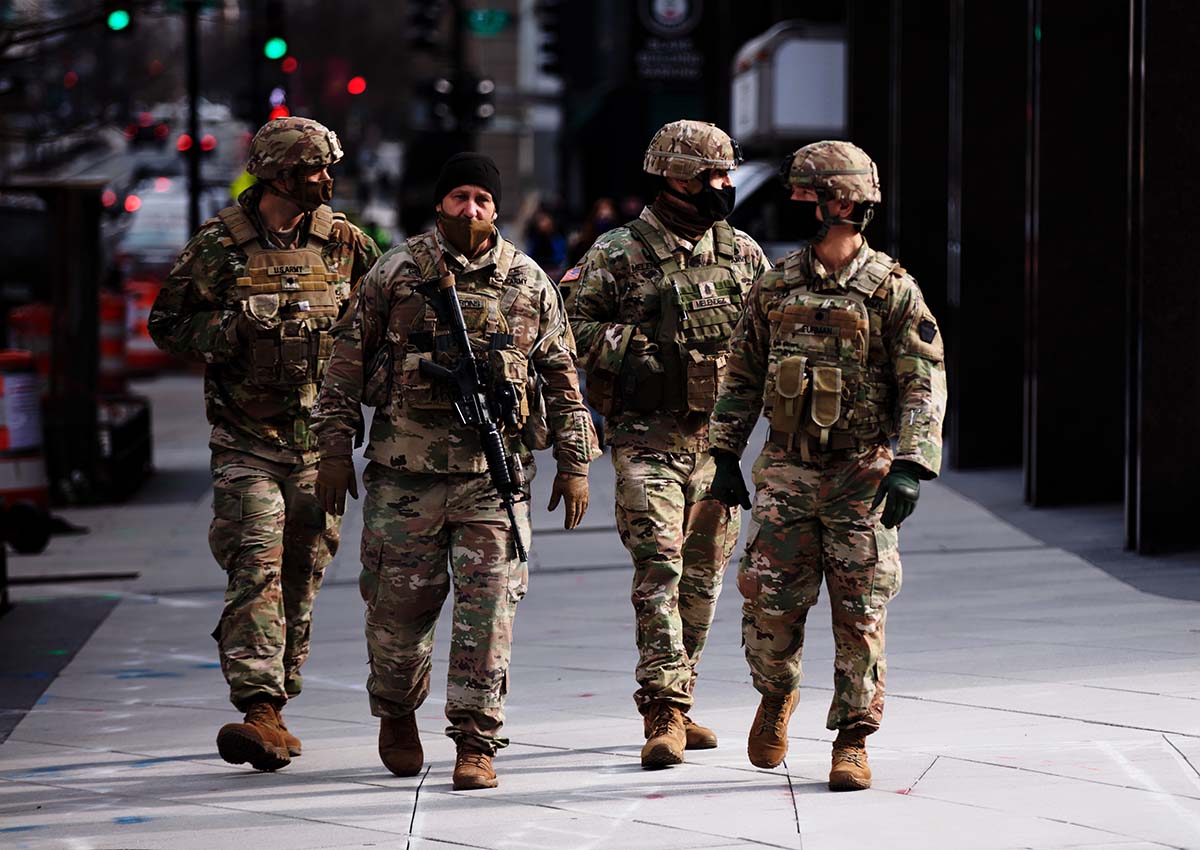 Washington,,Dc,,Usa,|,Jan,6,,2021,|,U.s.,National National Guard in Washington DC 2021