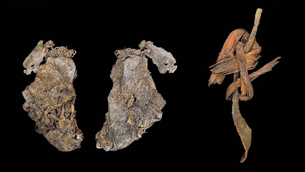 020526_TM_sewing_main 12,400-year-old sewn elk hide fragments and twisted fiber cord discovered in Oregon’s Cougar Mountain Cave, considered the oldest known sewn clothing ever found