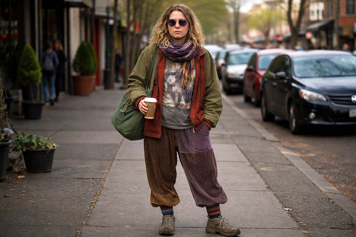 portlanders_Style A woman in Portland looking stylish
