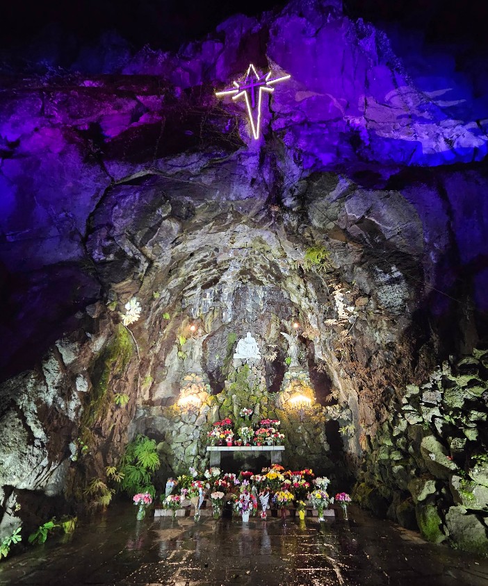 The Grotto, Portland Oregon, Hidden Gardens, Religious Sanctuary, Places To Meditate, City Views, Catholic Church, Enclusive Spaces, Christmas Lights, Basalt Cave, Wheelchair Accessible, Pet Friendly