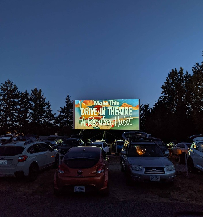 99W Drive-In, Newberg, Oregon, Family Fun, Things to do, nostalgia, movies, double feature, drive in movie theater
