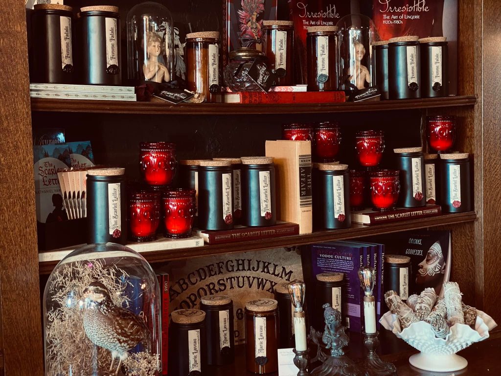 Femme Fatale Curiosities & Apothecary, Newport Oregon, Oregon Coast, Historic Bayfront, Weird and Wonderful, Curiosity Shop, Witch Shop, Wiccan Goods, Victorian Objects, Taxidermy, Macabre, Woman Owned, Crystals, Tarot Decks, Local Artisans, Herbs, Candles, Antiques, Book Store, Places To Go, Things to Do, Gothic Art, Mystic Supplies
