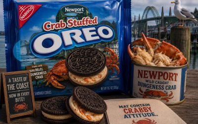 Nabisco And Newport Announce Limited Edition Dungeness Crab Stuffed Oreos