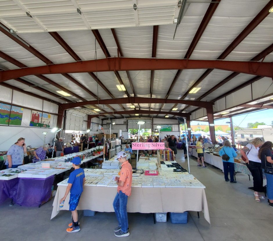 Prineville Rockhound Pow Wow Show, 2026, Oregon Rocks, Gem and Mineral Display, Central and Eastern Oregon, Crook County Fairgrounds, Family Fun, Road Trips, Things To Do, Upcoming Events, Thunder Eggs, Jasper, Treasures, Agates, Opal, Vendors, Auction, Handmade Jewelry, Petrified Wood, Crystals