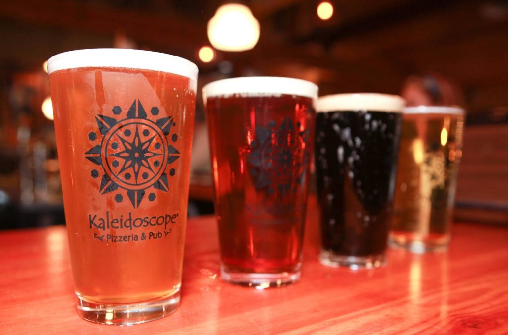 Kaleidoscope Pizzaria and Pub, Medford, Southern Oregon, Best Restaurants, Where to Eat, Unique Pies, Interesting Flavors, Grateful Dead Theme, Local Favorites, Full Bar, Family Friendly