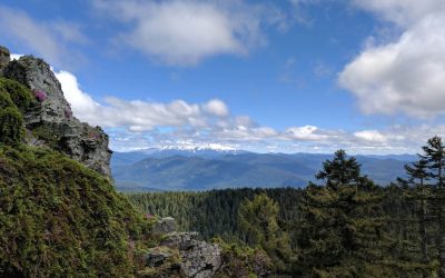 This Columbia Gorge Hike Ends On A Stone Summit With Sweeping Views Of Five Volcanoes