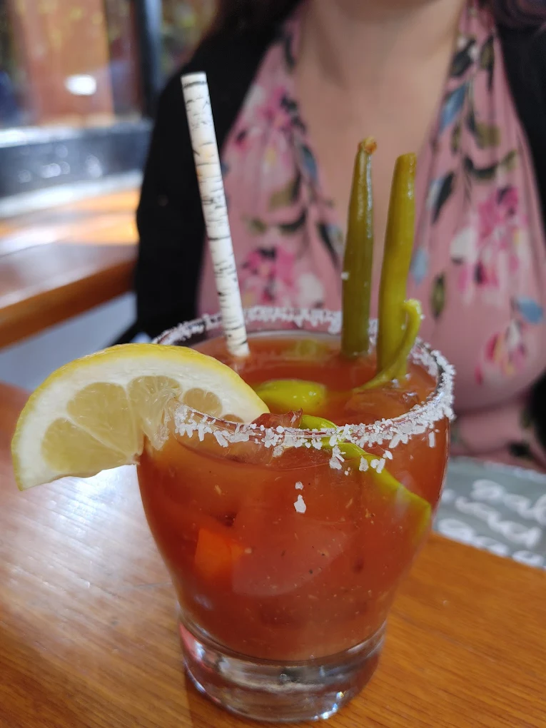 A drink at Goose Hollow Inn.
