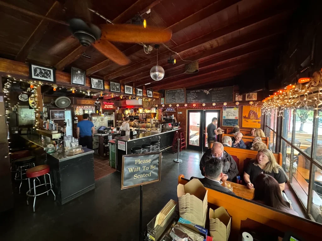 A view of the interior of Goose Hollow Inn.