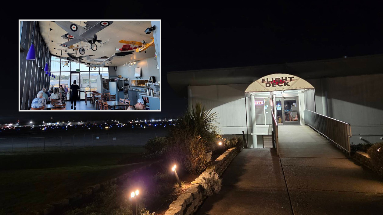 Screenshot 2026-06-15 095001–COVER Flight Deck Restaurant, Salem Oregon Airport, Cool Places to Eat, Where to get lunch in Marion County, Aircraft, Spots Kids Love, Diners, Breakfast, Dinner, Watch Planes Take Off, Willamette Valley, Pacific Northwest