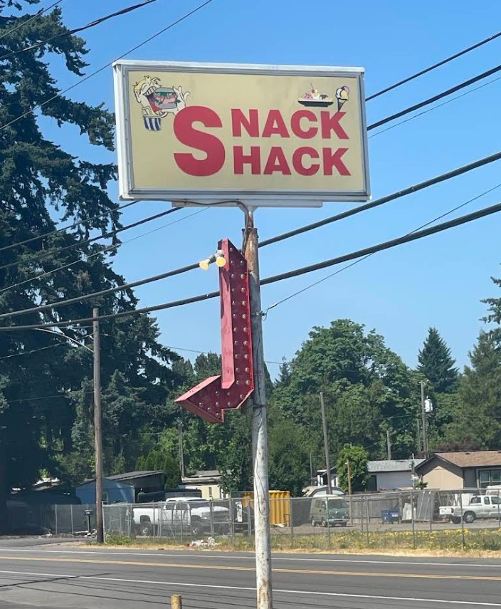 Snack Shack, Eugene Oregon, Old School, Comfort Food, Franklin Blvd, Willamette Valley, Where to Eat, Best Restaurants, Drive-In Vibes, Burgers, Fries, Milkshakes, Breakfast, Fish and Chips
