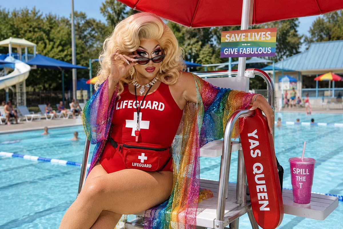 lifeguards_oregon drag queen lifeguards in Oregon