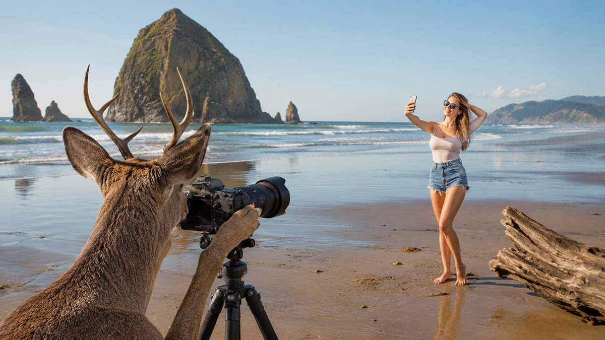 Goofy-Selfie