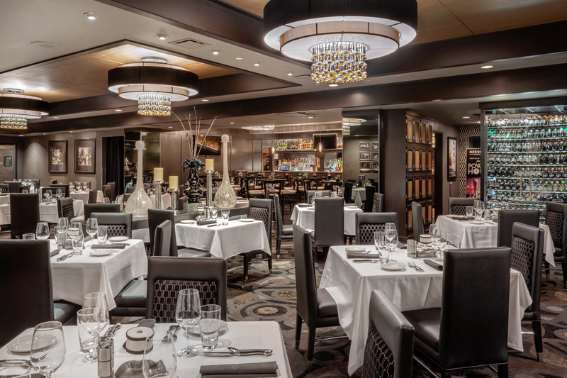 The interior of Morton's.
