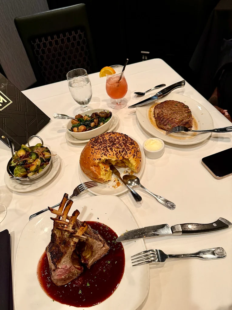 Delicious looking food at Morton's.