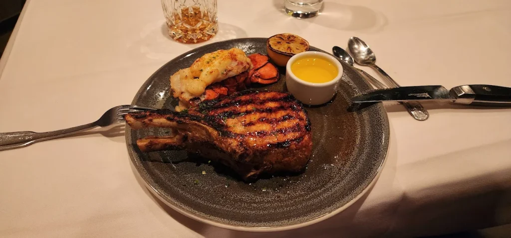 Delicious looking food at Morton's.