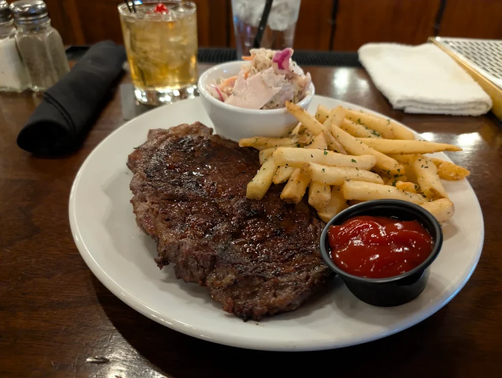 Delicious looking food at Hamley Steakhouse and Saloon.