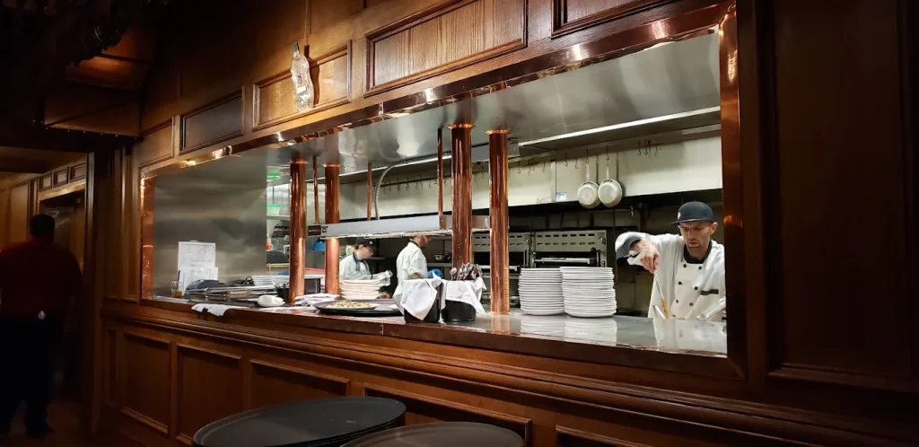 An interior shot of Hamley Steakhouse And Saloon.