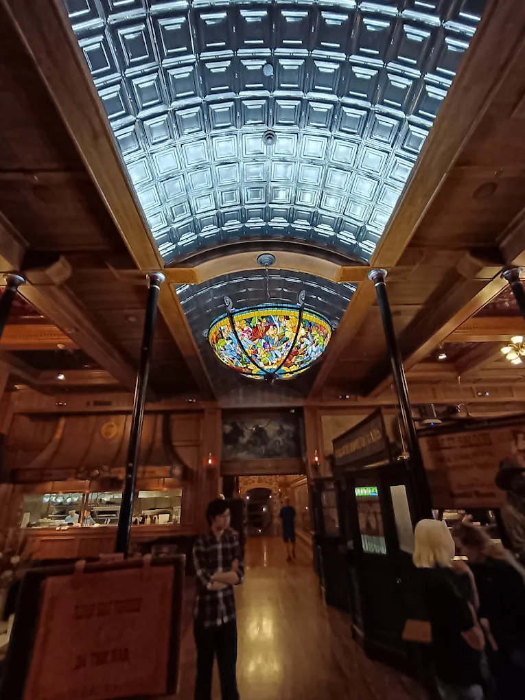 An interior shot of Hamley Steakhouse And Saloon.