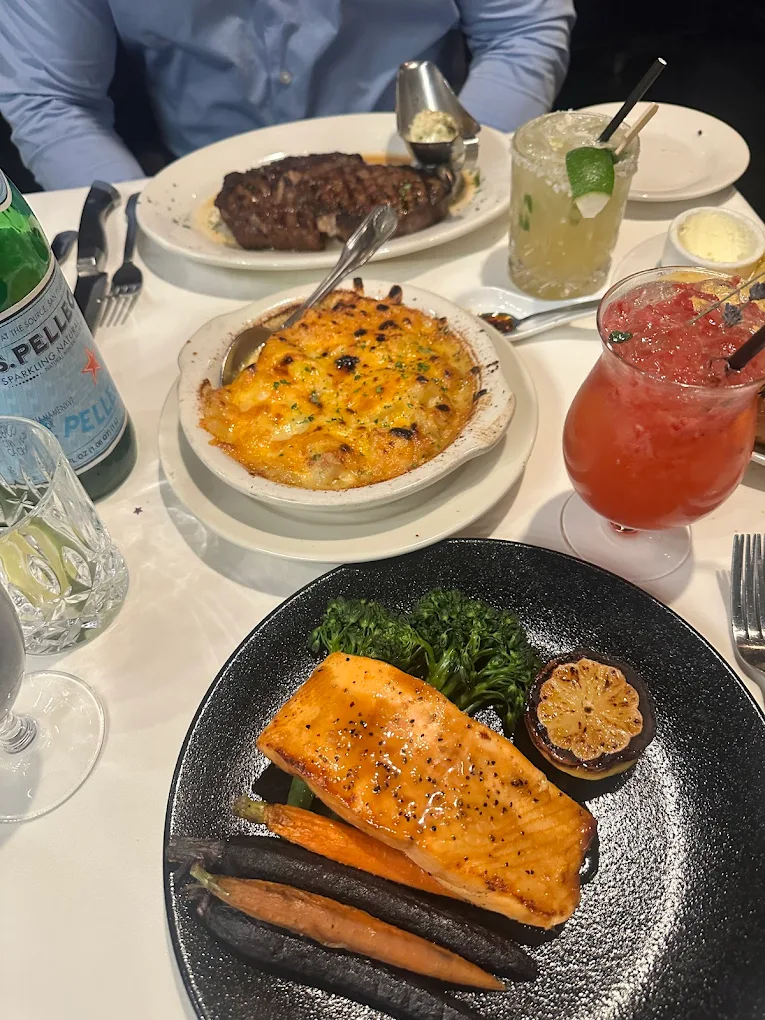 Delicious looking food at Morton's.