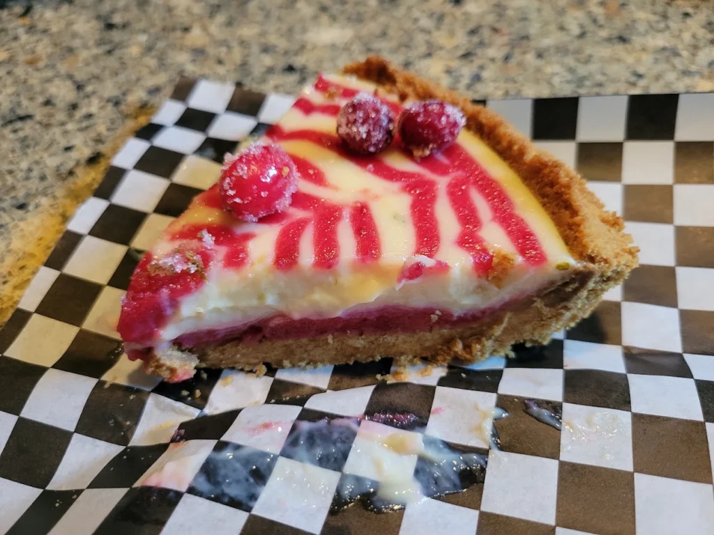 Delicious looking dessert at Lauretta Jean's in Portland, Oregon.