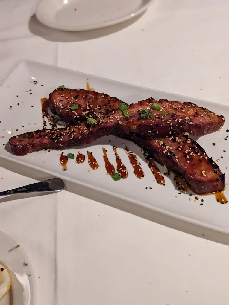 Delicious looking food at Morton's.