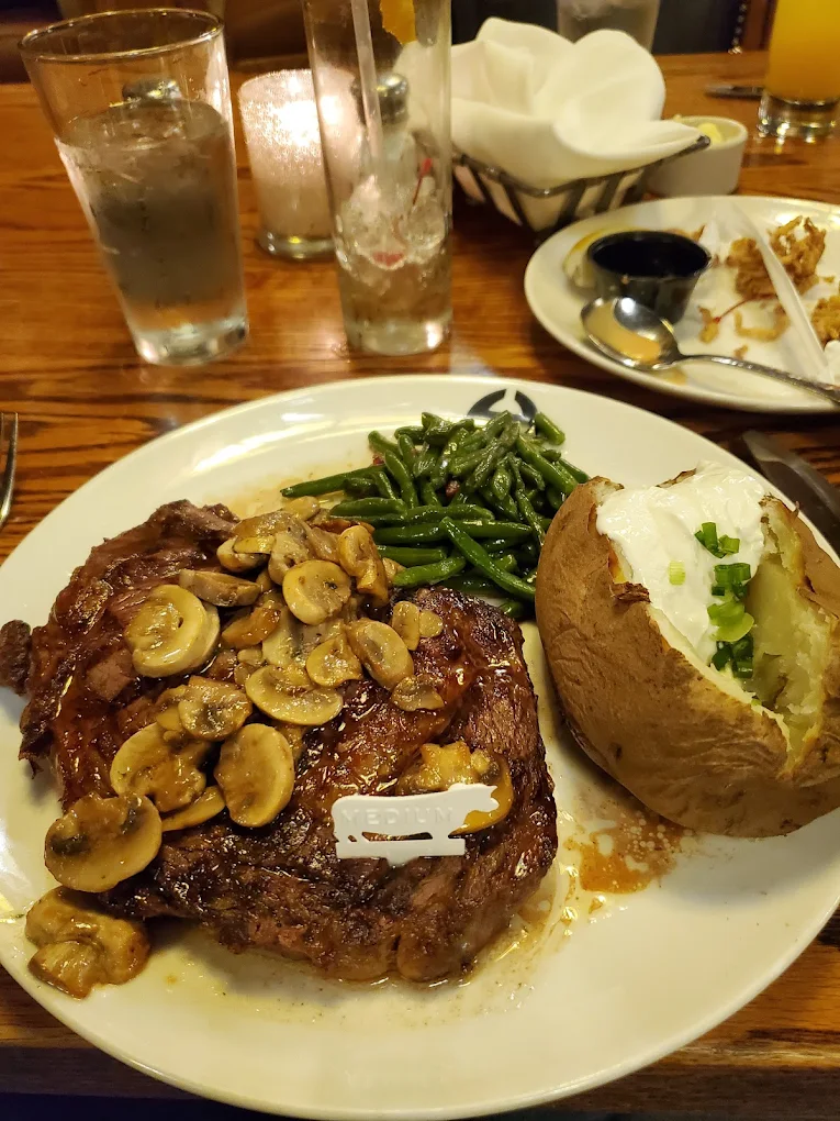 Delicious looking food at Hamley Steakhouse and Saloon.