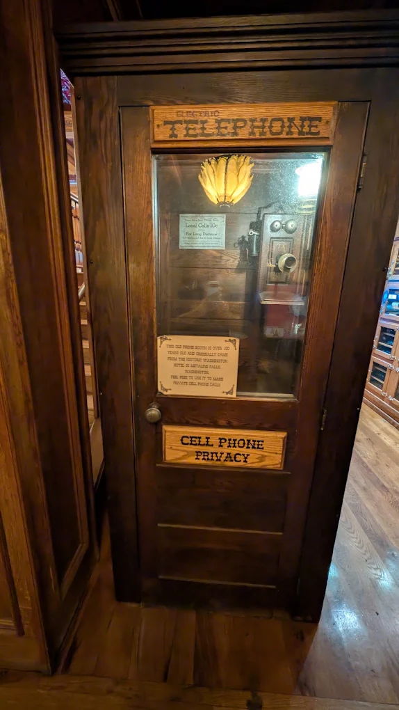 An interior shot of Hamley Steakhouse And Saloon.