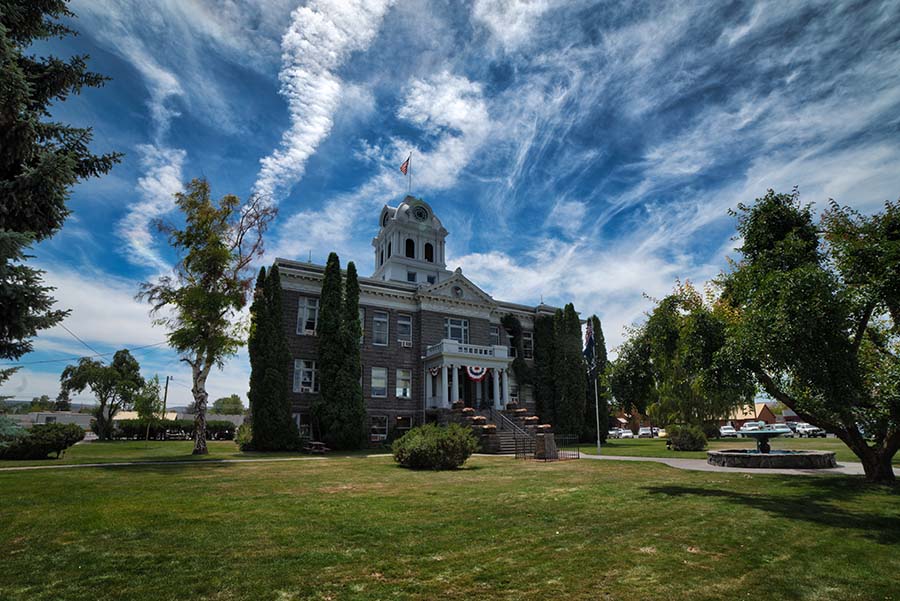 Prineville Oregon Crook County Courthouse