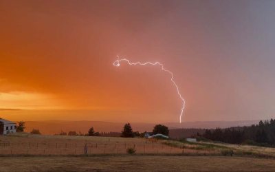 Nearly 2,000 Lightning Strikes Hit Oregon As Wildfire Concerns Grow
