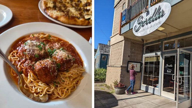 This Cozy Italian Restaurant In Newport Serves Fresh Pasta Steps From The Ocean