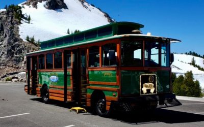 This Charming Trolley Tour Takes You Around America’s Deepest Lake