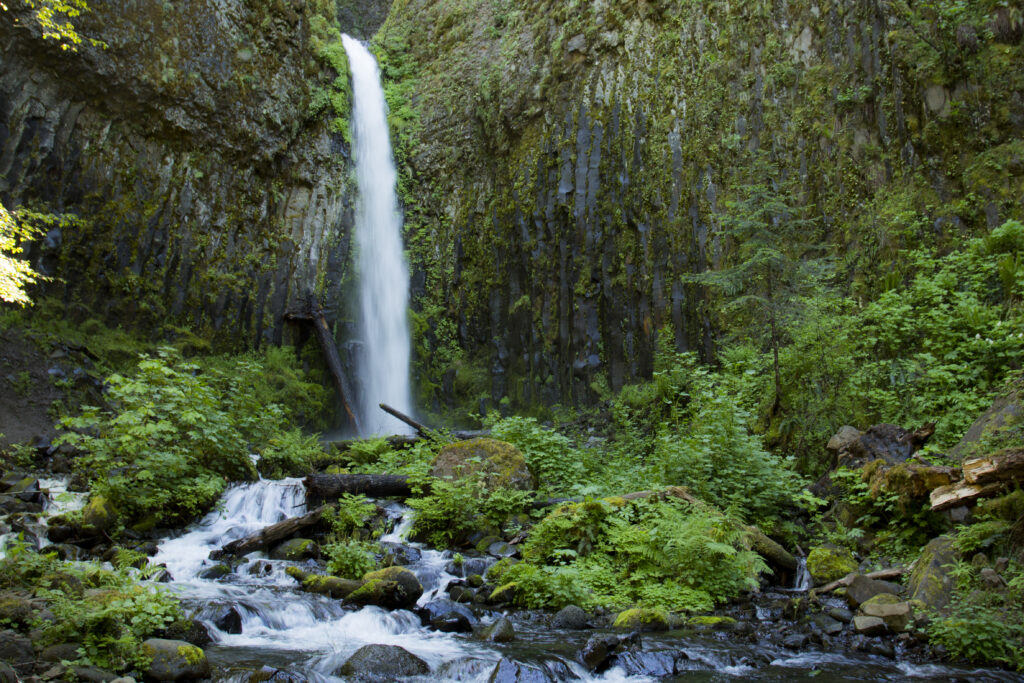 Dry Creek Falls in Oregon