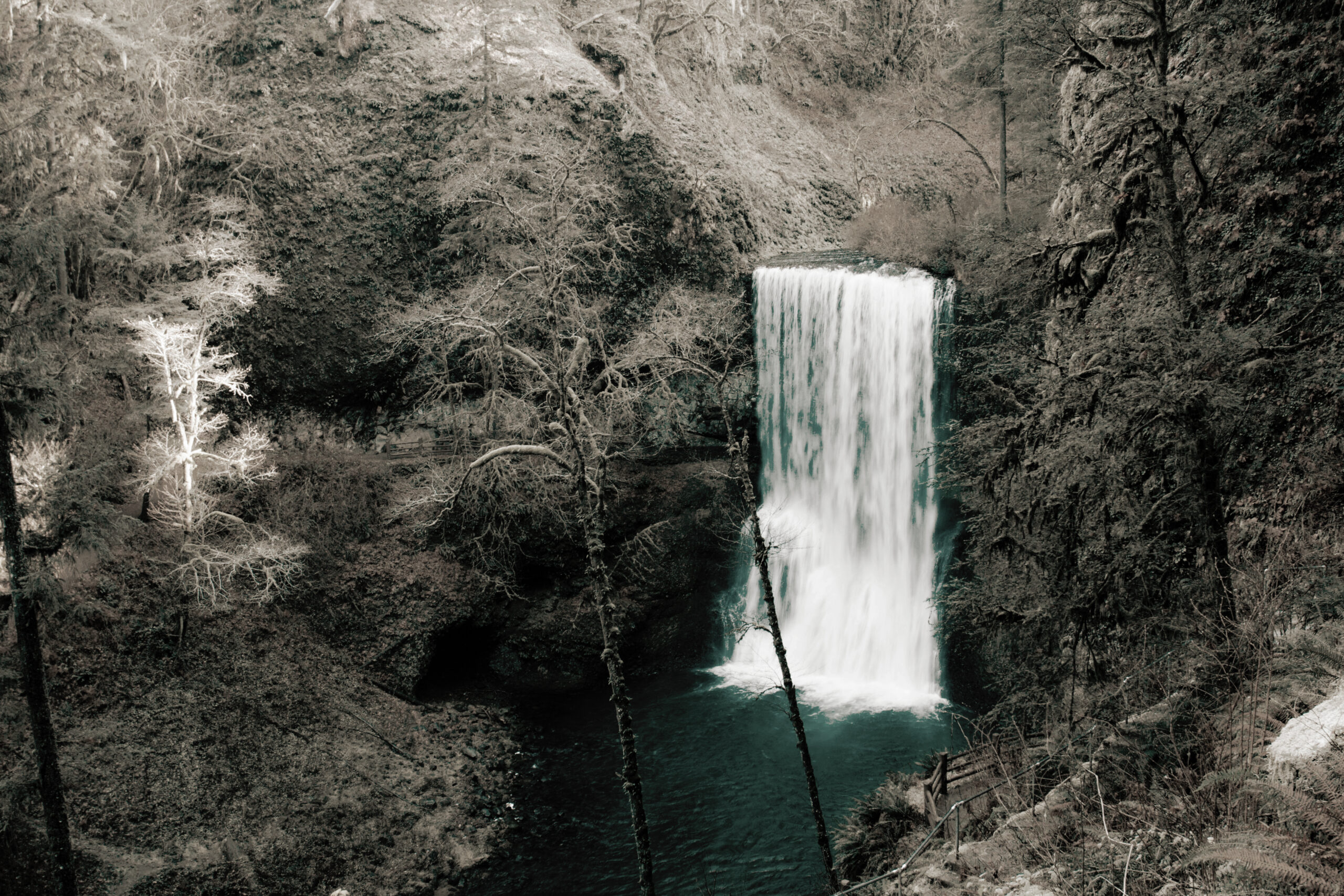 Lower South Falls in Oregon